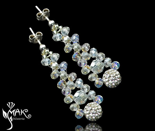 BR425 PIĘKNA BRANSOLETKA SHAMBALLA - ŚLUB