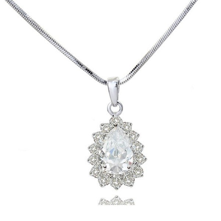 1081 Komplet ślubny wieczorowy, kolczyki naszyjnik bransoletka na ślub (599/814;599/811;1081)