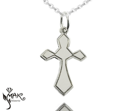 W792/3 NASZYNIK SREBRNY KRZYŻYK SREBRNY BIERZMOWANIE CHRZEST