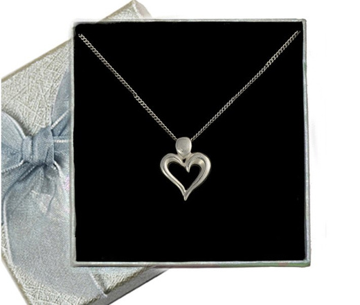 480/139 wisiorek srebrny serduszko