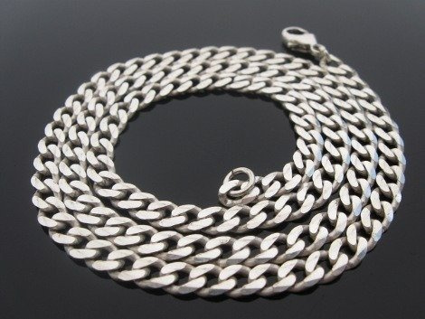 Łańcuch srebrny PANCERKA DIAMENTOWANA p925 14g