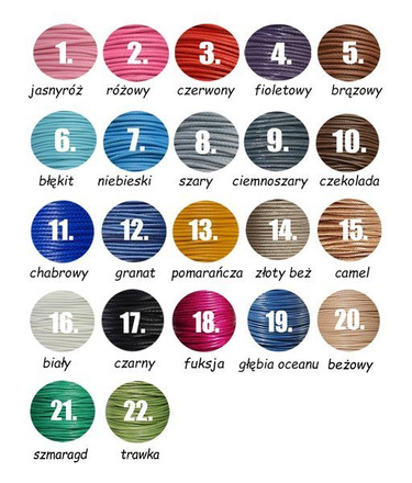 1117 bransoletka z dowolną literką, złota na sznureczku s. 925