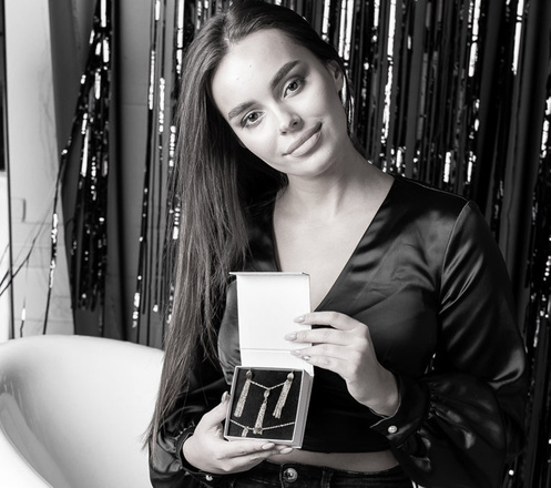 1451 kolczyki srebrne 925 chwosty z łańcuszkami