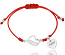 1472 bransoletka grawerowana s. 925 serce Love 