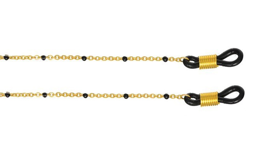 1289 łańcuszki do okularów pozłacane różne wzory stal szlachetna