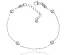 1133 łbransoletka z srebrnymi kuleczkami