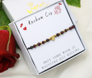 Upominek na Walentynki zestaw bransoletka, pudełko z dedykacją 1897/5