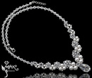 NK 314 NASZYJNIK Z KRYSZTAŁÓW SWAROVSKI ELEMENTS biżuteria ślubna