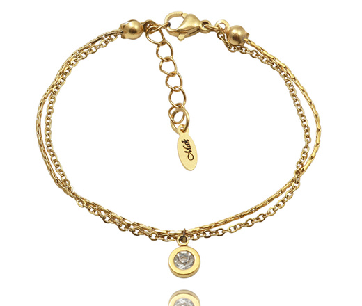 elegancki komplet złocony 1853