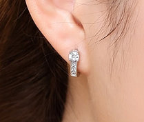 Kol 599/1050 KOLCZYKI z cyrkoniami crystal