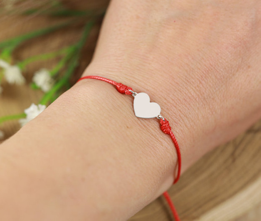 1435 bransoletka dla babci z grawerem srebro 925