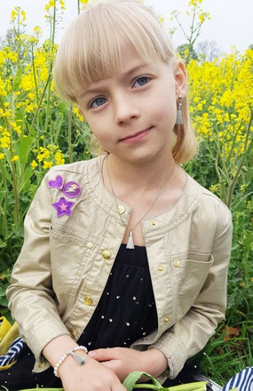 1074/2 komplet chwosty frędzle srebro 925 prezent na komunię urodziny