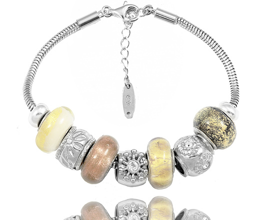 1595  bransoletka beads z koralikami modułowymi 