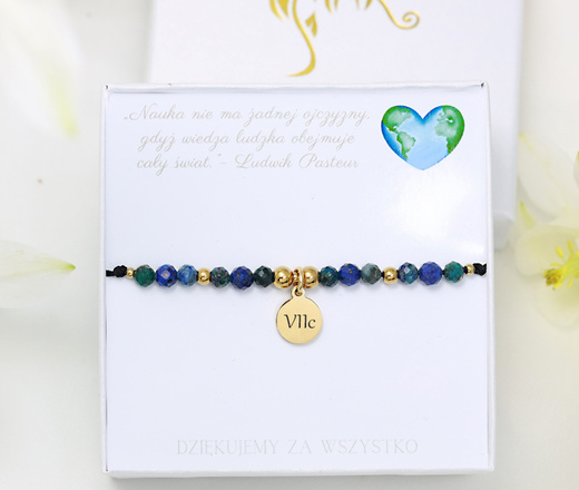 zestaw dla nauczyciela bransoletka z grawerem 1807/9 