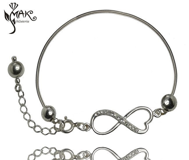 BR519 BRANSOLETKA INFINITY NIESKOŃCZONOŚĆ
