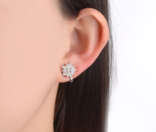 Kol 599/1065 KOLCZYKI z cyrkoniami crystal