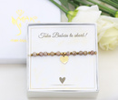 Bransoletka dla Babci bransoletka z koniczynką, pudełko z dedykacją 1897/4