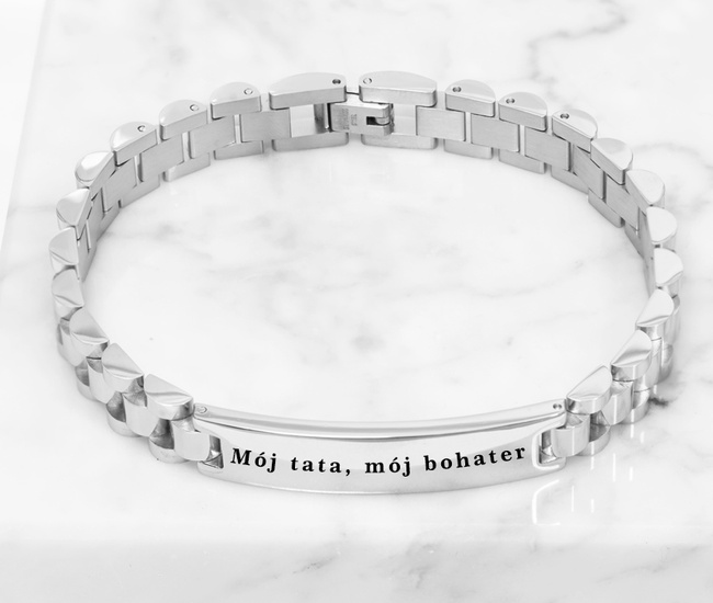 Bransoletka męska dla taty, na bransolecie 1806/7
