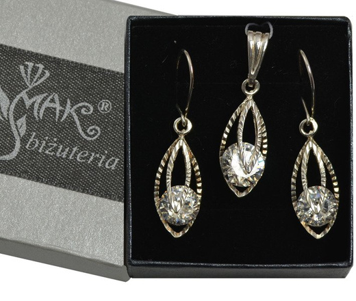 W480/3 WISIOREK Z CYRKONIĄ SREBRNY