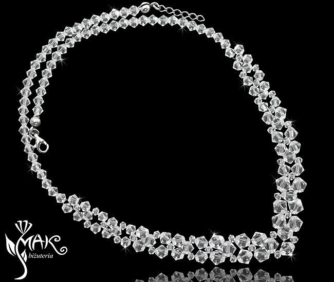 NK 160 Crystal  NASZYJNIK Z KRYSZTAŁÓW SWAROVSKI ELEMENTS