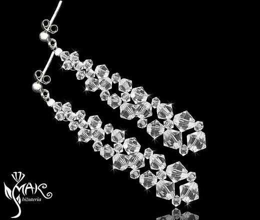 NK 160 Crystal NASZYJNIK Z KRYSZTAŁÓW SWAROVSKI ELEMENTS