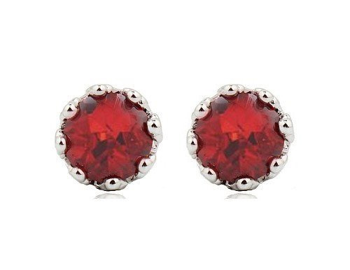 KOL599/303 KOLCZYKI BIAŁE ZŁOTO CYRKONIE