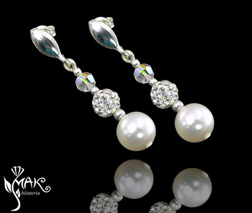 KOL 441 KOLCZYKI Z KRYSZTAŁÓW SWAROVSKI ELEMENTS 