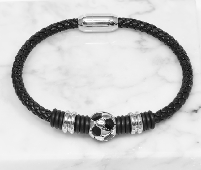 Bransoletka męska piłka 1806/21