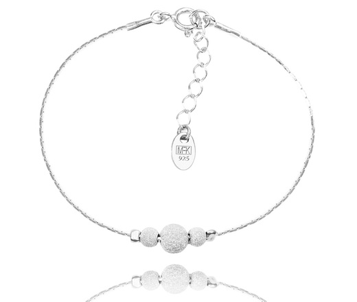 1306/2 komplet srebrny 925 z kuleczkami