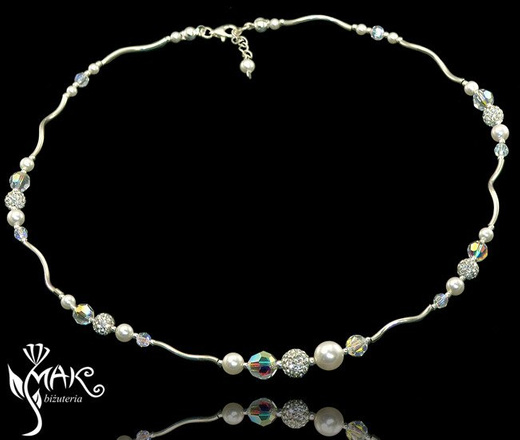 NK441 NASZYJNIK Z KRYSZTAŁÓW SWAROVSKI ELEMENTS 