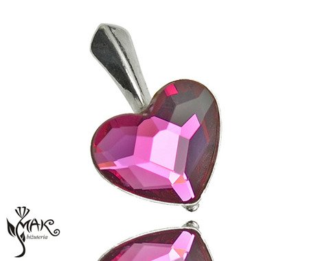 W552 WISIOREK SWAROVSKI 10 MM fuchsia